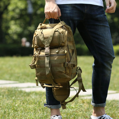 Jupitergear Tactical Military Sling Backpack 15L Shoulder Bag Molle Outdoor Daypack Backpack with Adjustable Strap