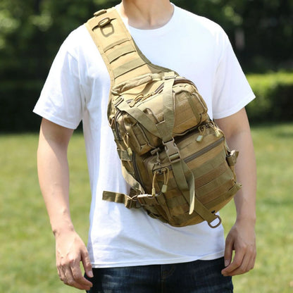 Jupitergear Tactical Military Sling Backpack 15L Shoulder Bag Molle Outdoor Daypack Backpack with Adjustable Strap
